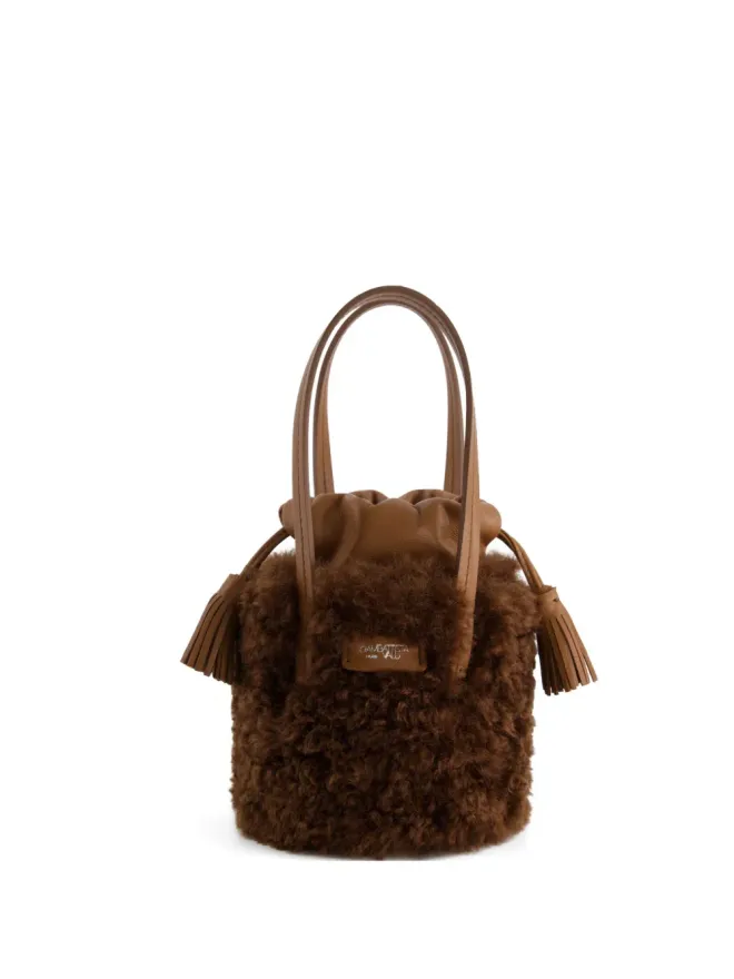 Giambattista Valli Giambattista Valli フェイクファー バケツバッグの商品画像