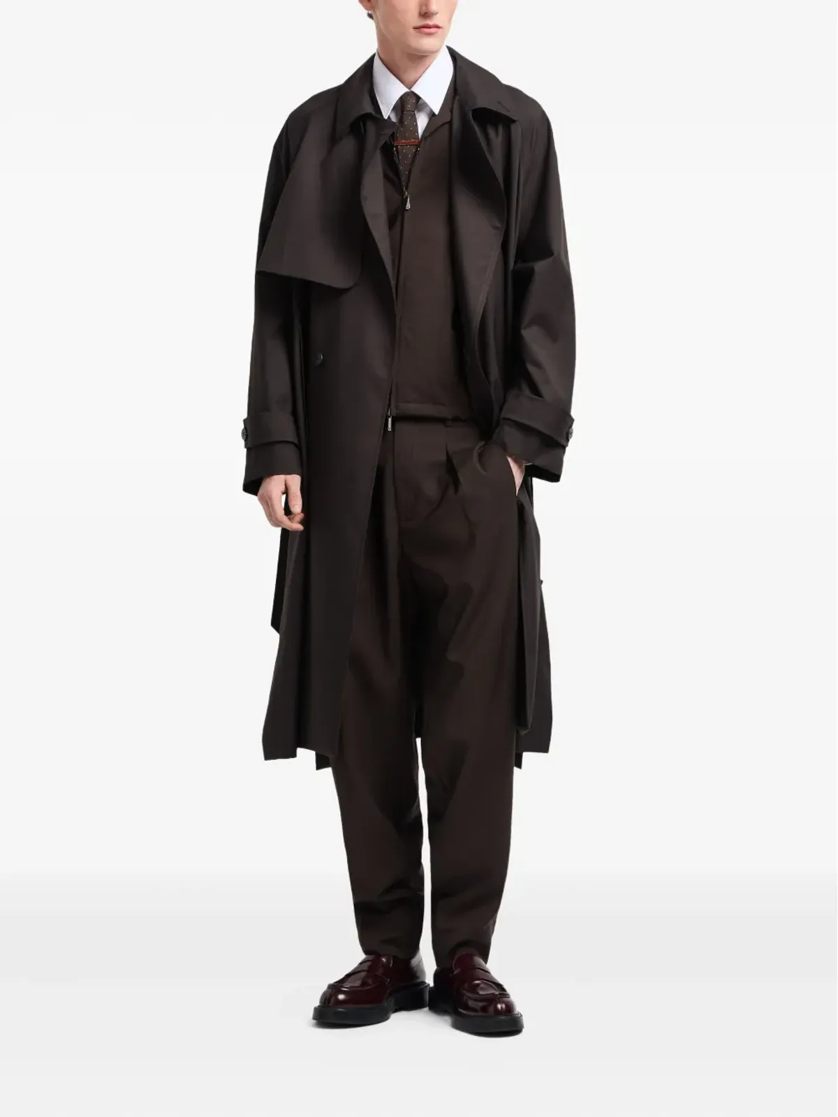 Emporio Armani 長袖コットンシャツ - 画像2