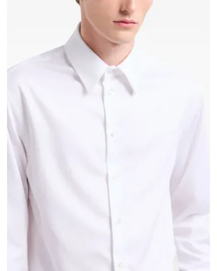 Emporio Armani 長袖コットンシャツ - サムネイル4