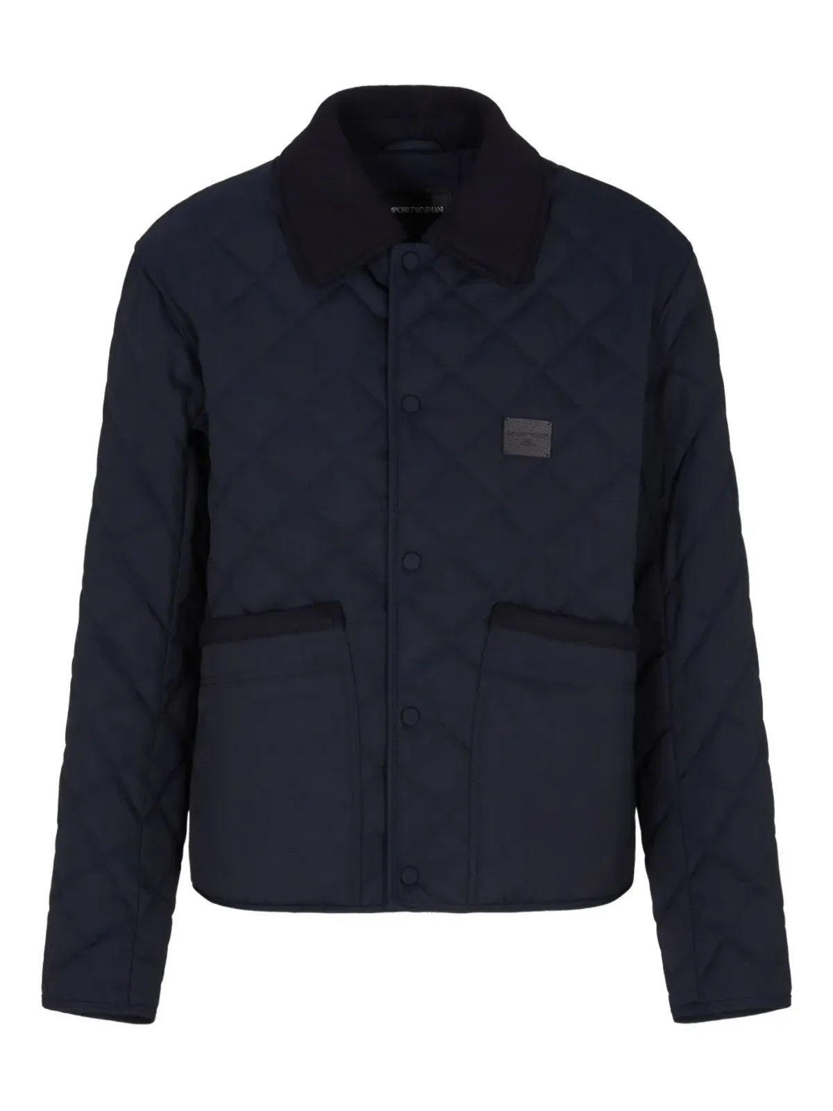 Emporio Armani キルテッドパネルドパディッドジャケット - 画像1