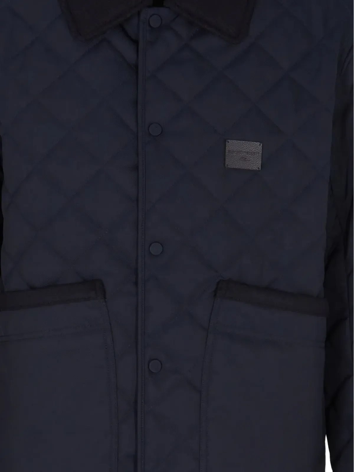 Emporio Armani キルテッドパネルドパディッドジャケット - 画像2