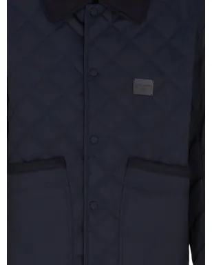 Emporio Armani キルテッドパネルドパディッドジャケット - サムネイル2