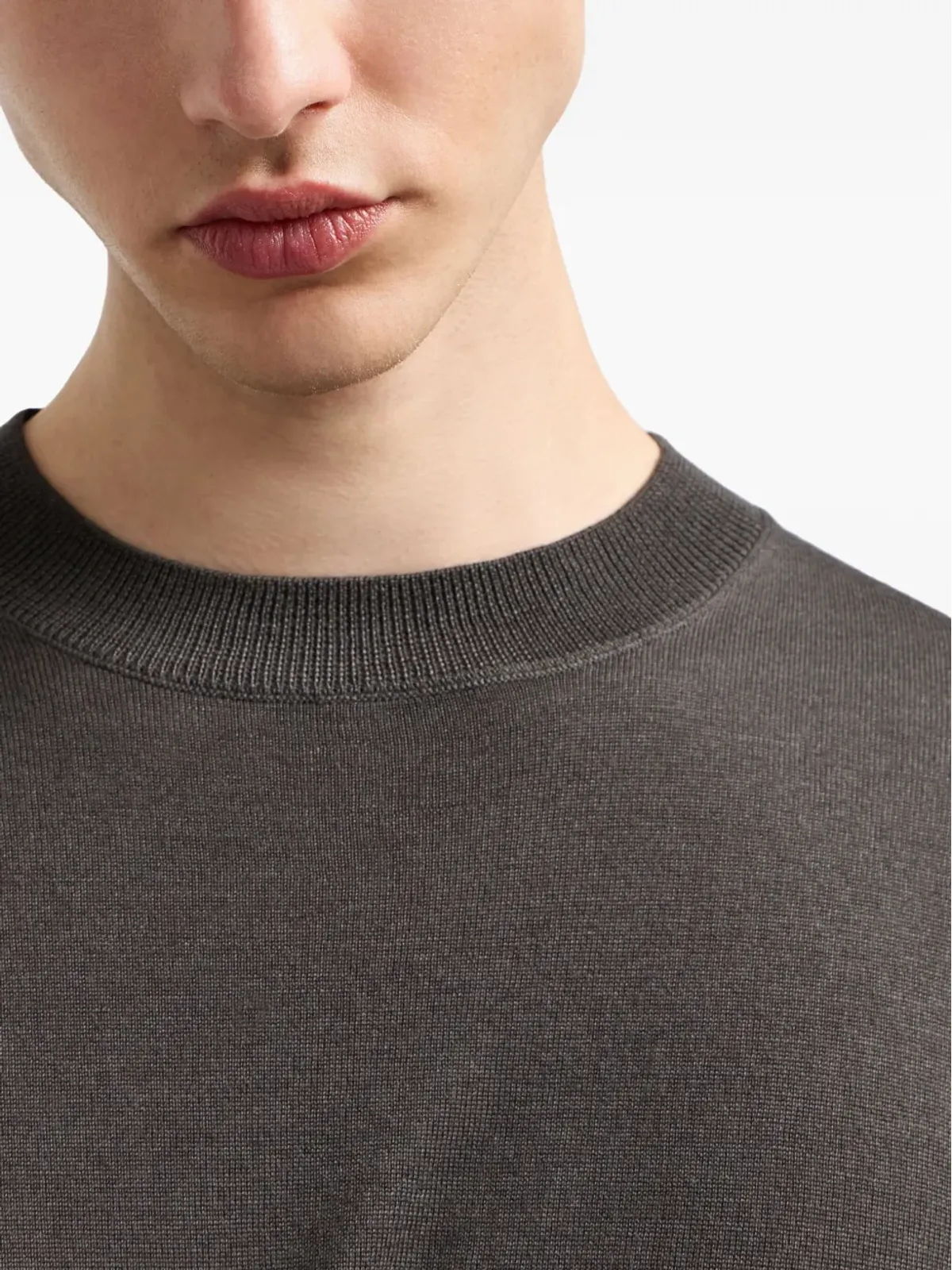Emporio Armani クルーネック ウールセーター - 画像5