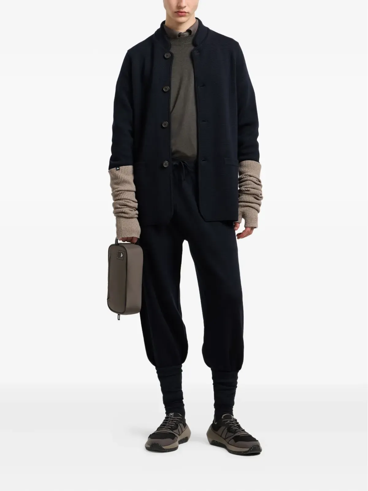 Emporio Armani クルーネック ウールセーター - 画像2