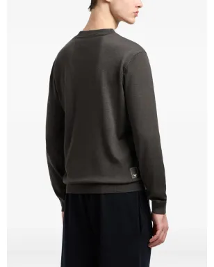 Emporio Armani クルーネック ウールセーター - サムネイル4