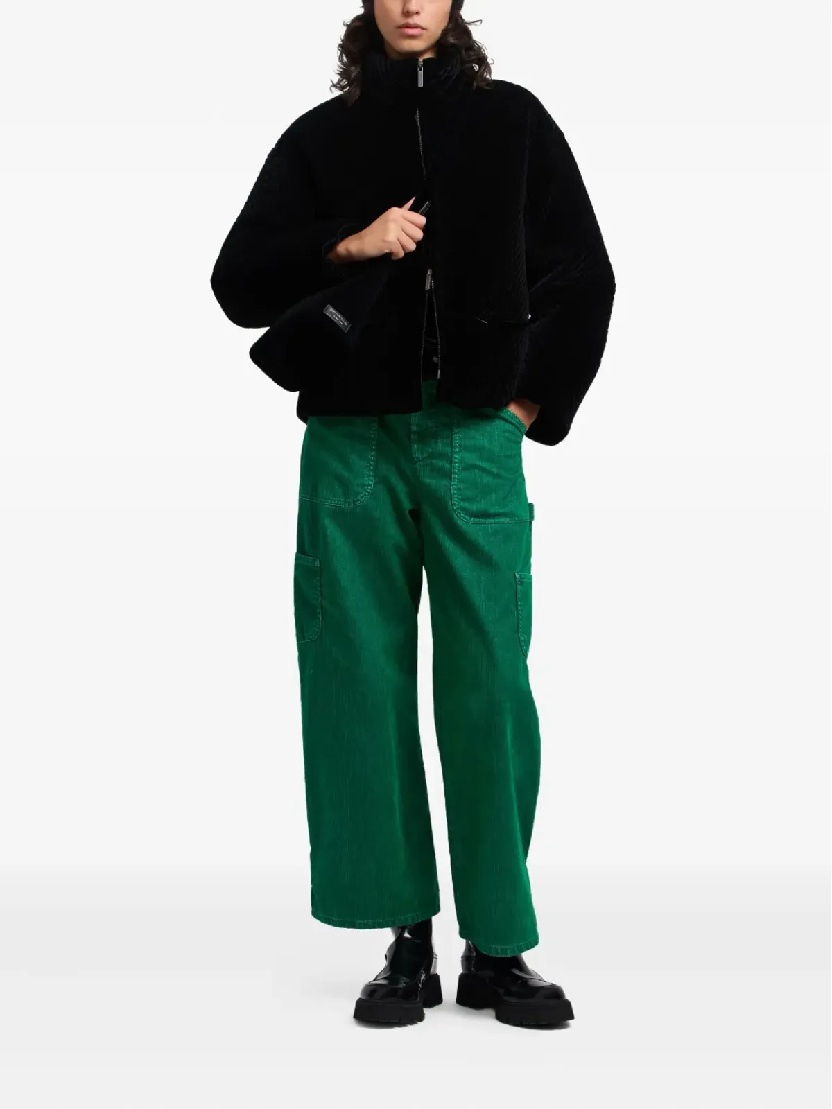 Emporio Armani ベルベットジャケット - 画像2