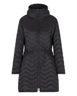 Emporio Armani キルティングフ hoodedコート - サムネイル1