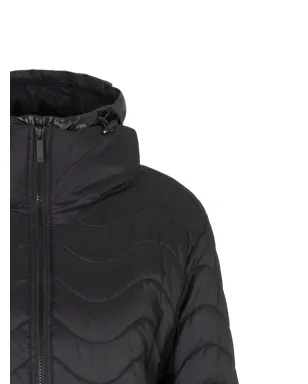 Emporio Armani キルティングフ hoodedコート - サムネイル2