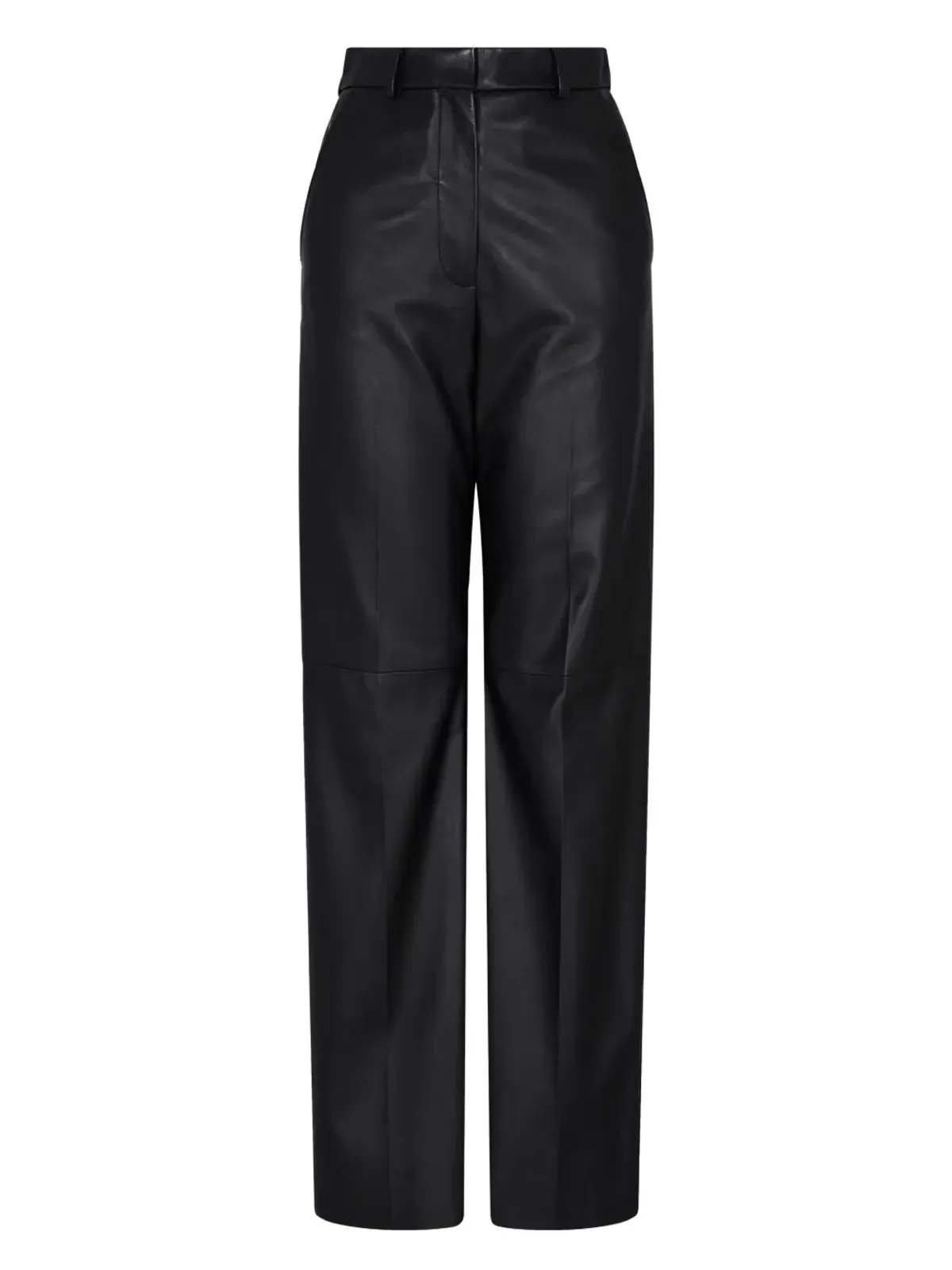 Emporio Armani フェイクレザー パンツ - ブラック - 画像1