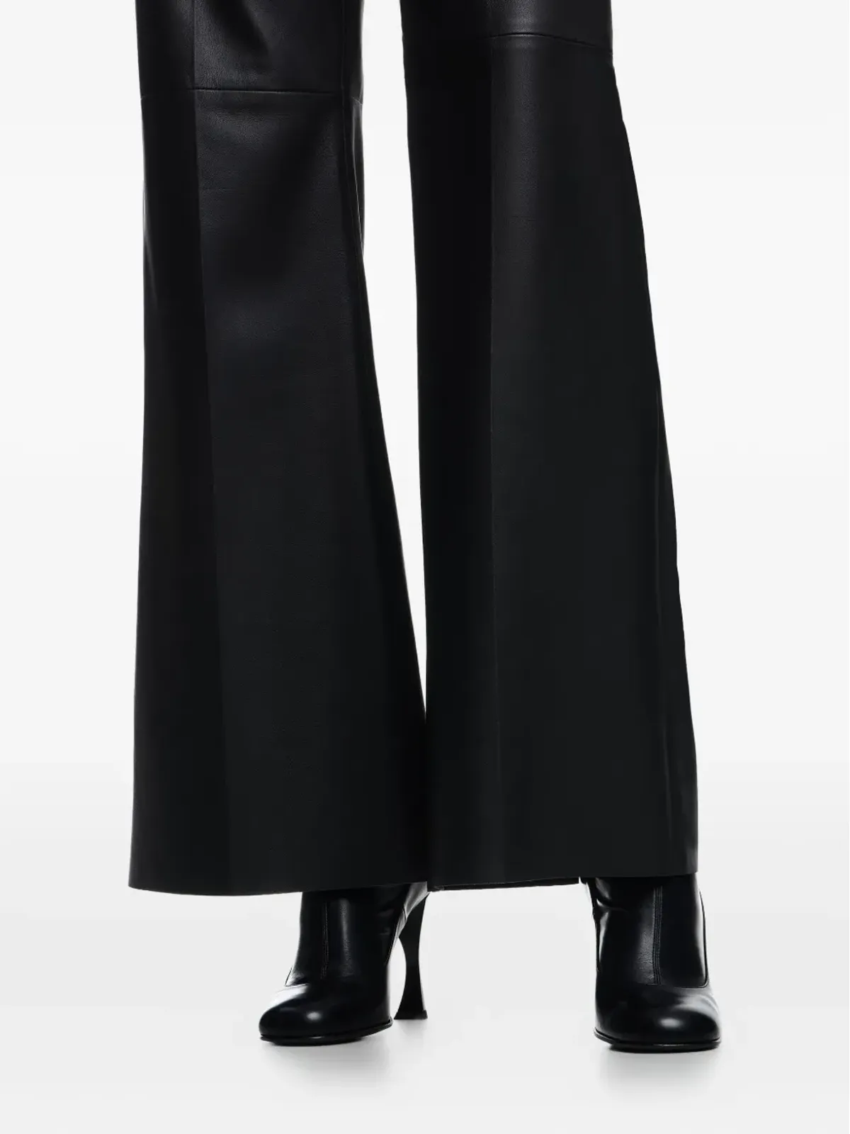 Emporio Armani フェイクレザー パンツ - ブラック - 画像4