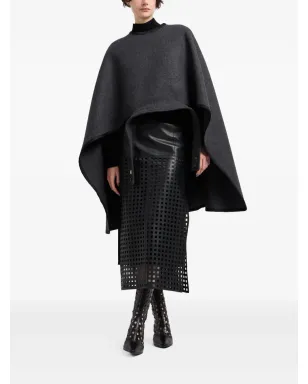 Emporio Armani レザー格子柄スカート - サムネイル2