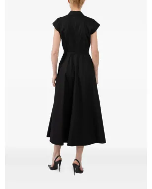 Brandon Maxwell ジップアップベルトドレス - サムネイル4