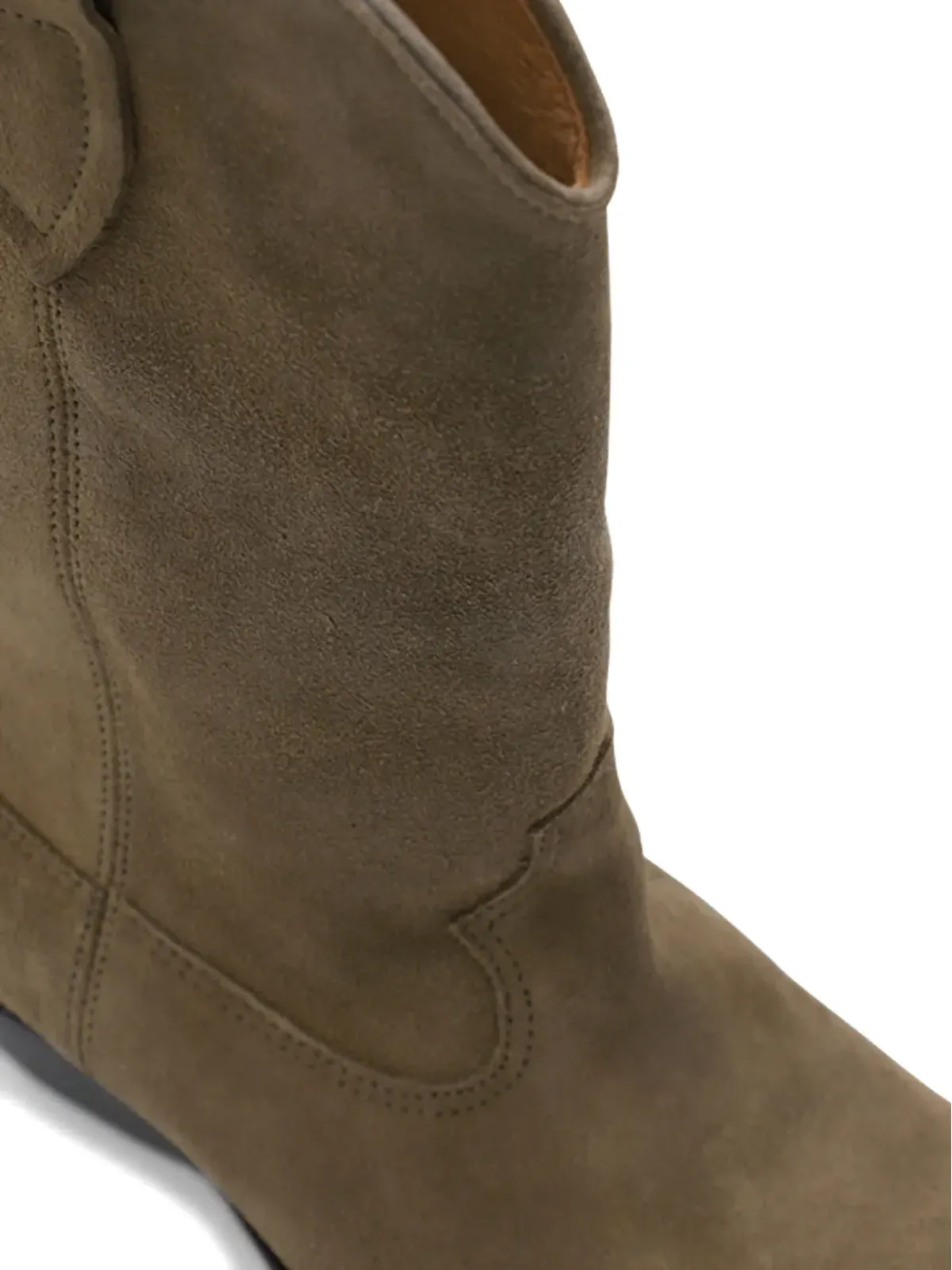 ISABEL MARANT Duerto スエード カウボーイブーツ - ブラウン - 画像4