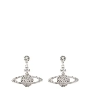 Vivienne Westwood ミニ Bas Orb-plaque ブラス ピアス - サムネイル1