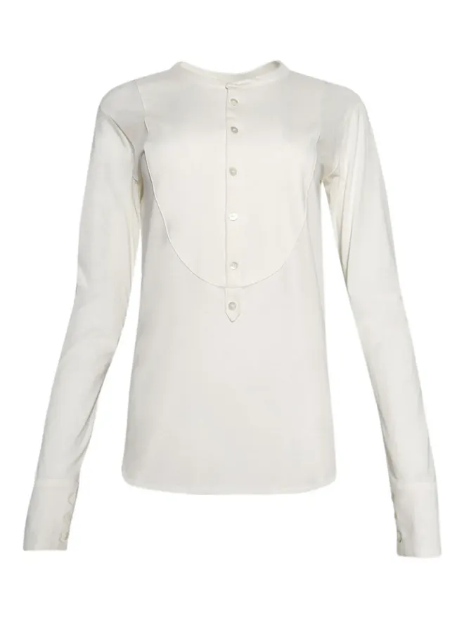 ANGELICA MONTINI STUDIOS ANGELICA MONTINI STUDIOS ボタンフロントトップの商品画像