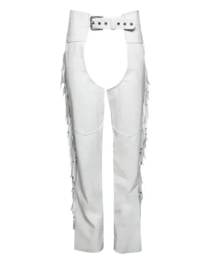 ANGELICA MONTINI STUDIOS フリンジレザーチャップス - サムネイル1
