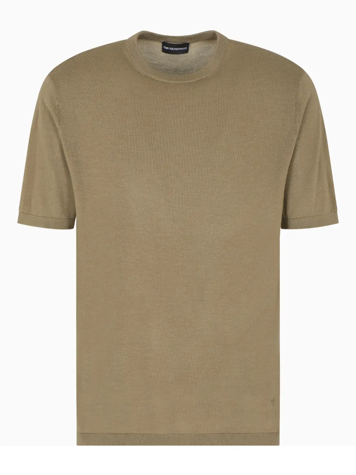 Emporio Armani クルーネック半袖Tシャツ - ベージュ - 画像1