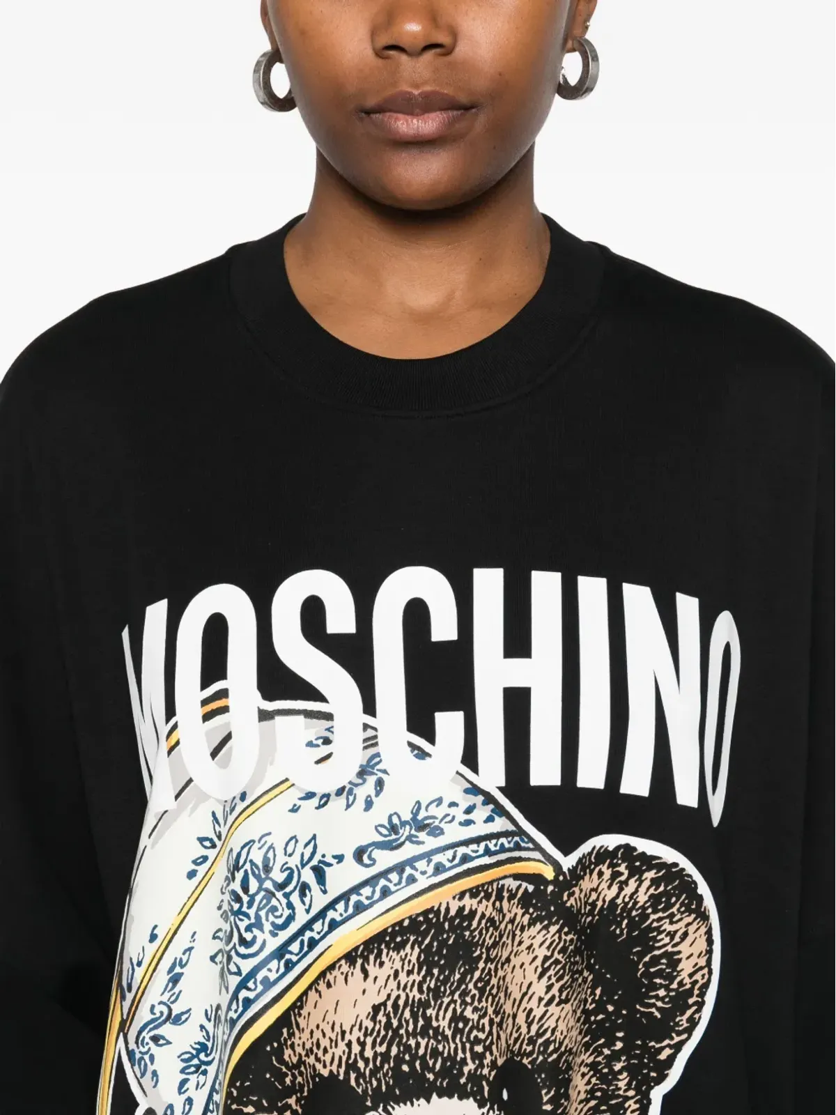 Moschino テディベアプリント Tシャツミニドレス - 画像5