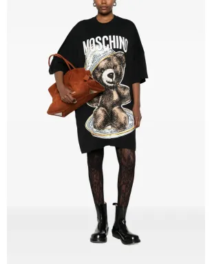 Moschino テディベアプリント Tシャツミニドレス - サムネイル2