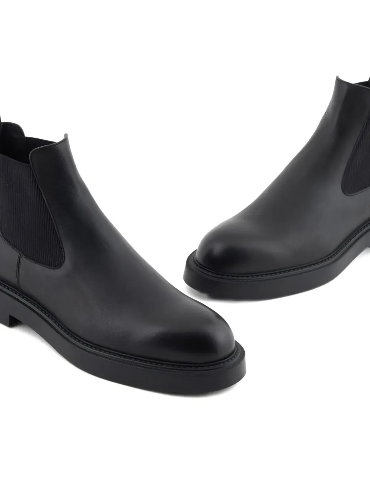 Emporio Armani エラスティックパネル チェルシー ブーツ - 画像5