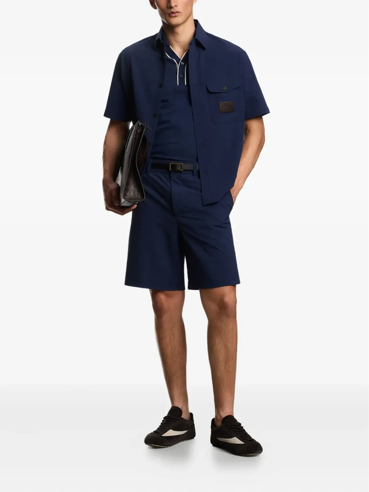 Emporio Armani パッチポケットシャツ - 画像2