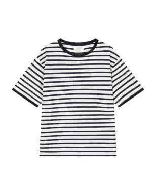 TOMBOY ストライプ Tシャツ（ホワイト） - サムネイル1