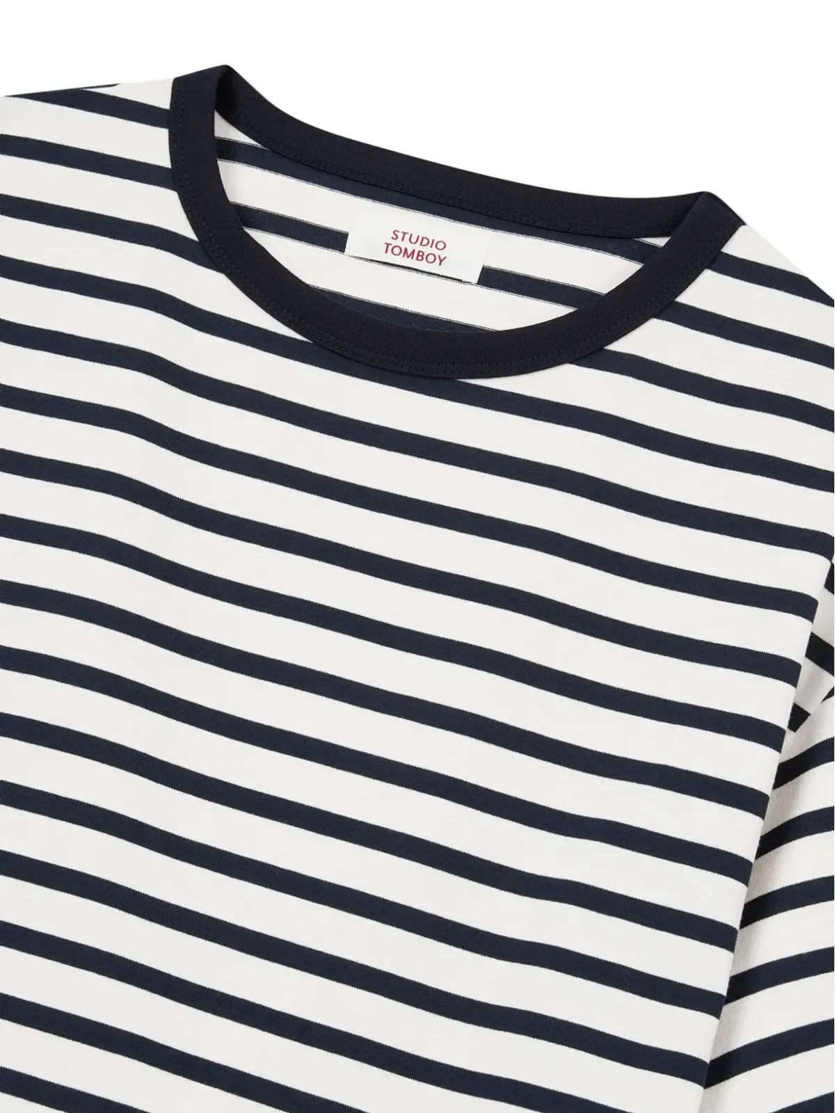 TOMBOY ストライプ Tシャツ（ホワイト） - 画像5