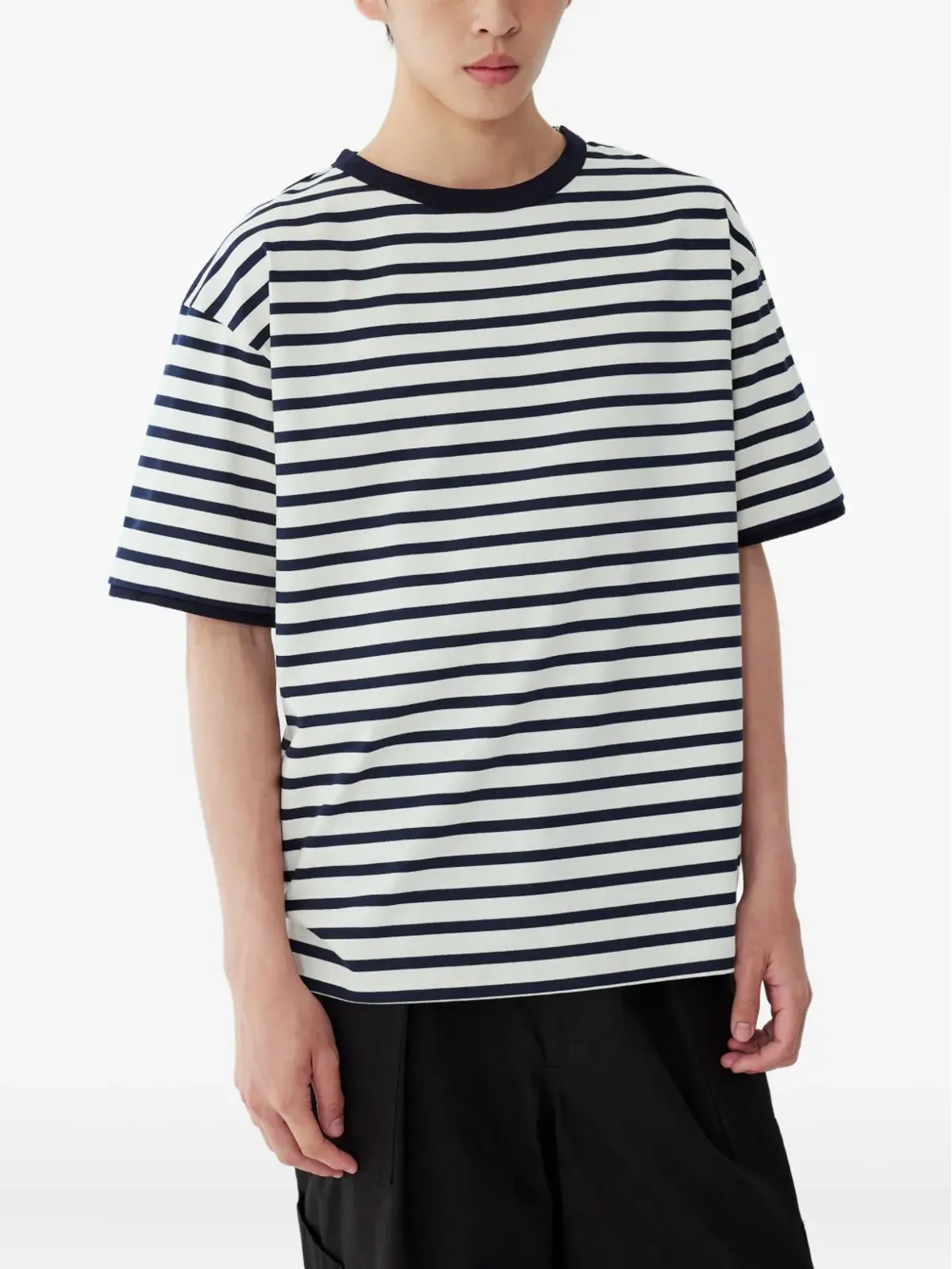 TOMBOY ストライプ Tシャツ（ホワイト） - 画像2