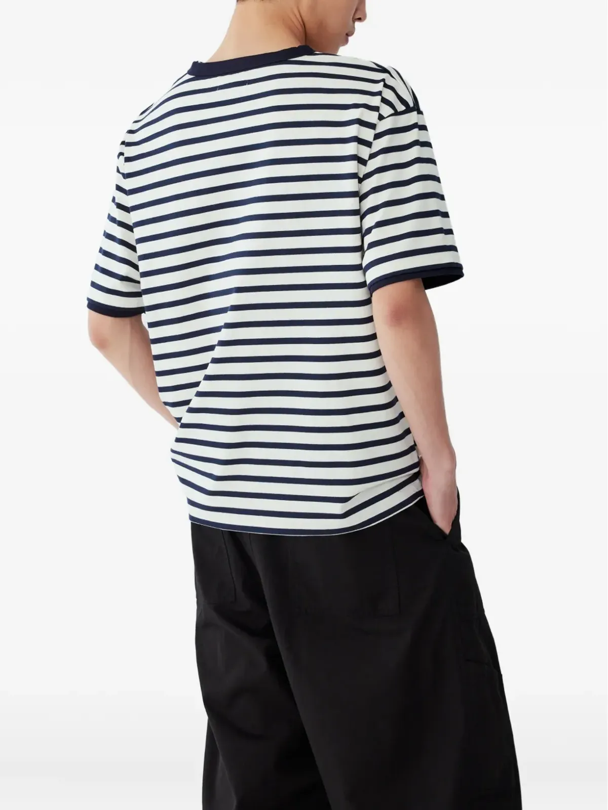 TOMBOY ストライプ Tシャツ（ホワイト） - 画像3