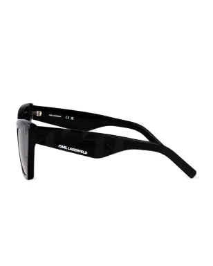 Karl Lagerfeld キャットアイフレーム サングラス - ブラック - サムネイル4