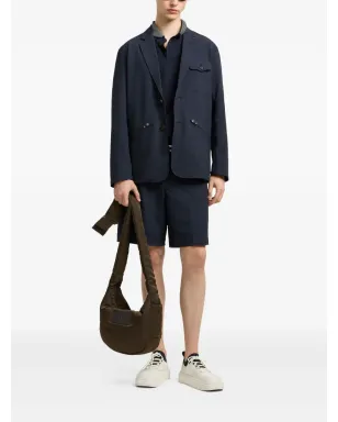Emporio Armani シアサッカー ウエストゴム ショーツ - サムネイル2