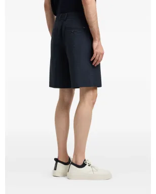 Emporio Armani シアサッカー ウエストゴム ショーツ - サムネイル4