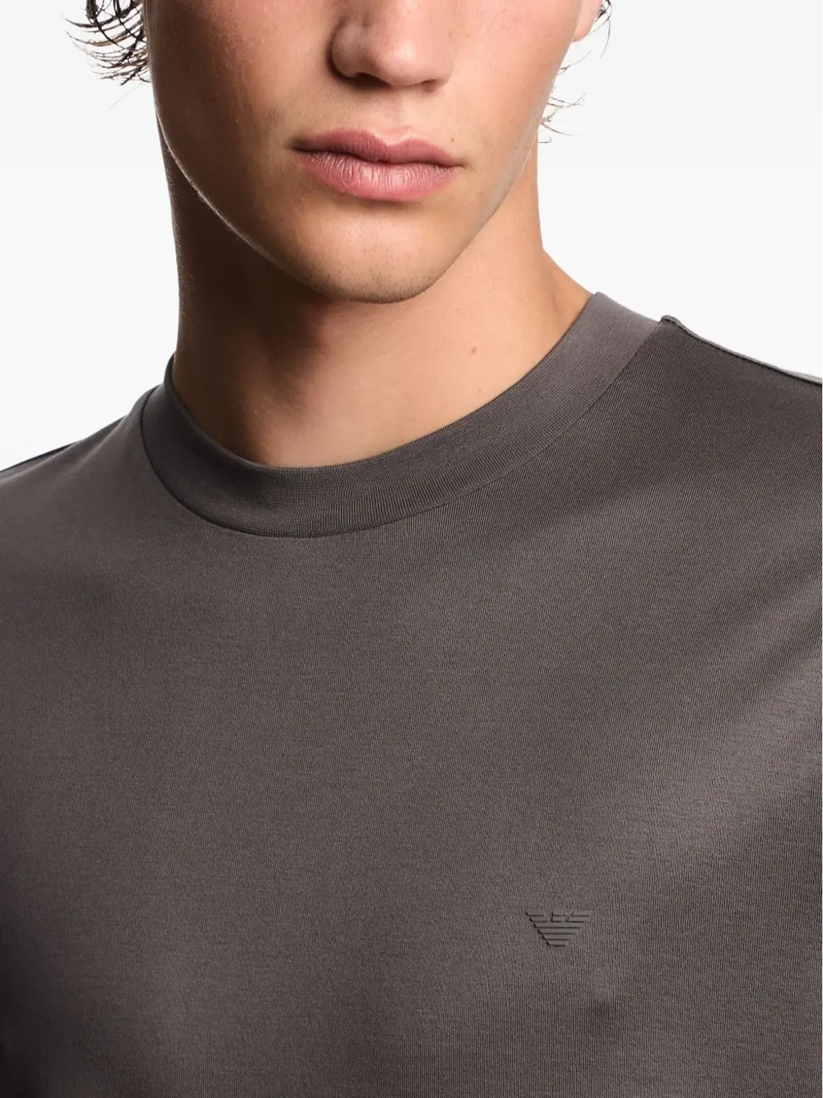 Emporio Armani イーグルロゴ クルーネック Tシャツ - 画像5