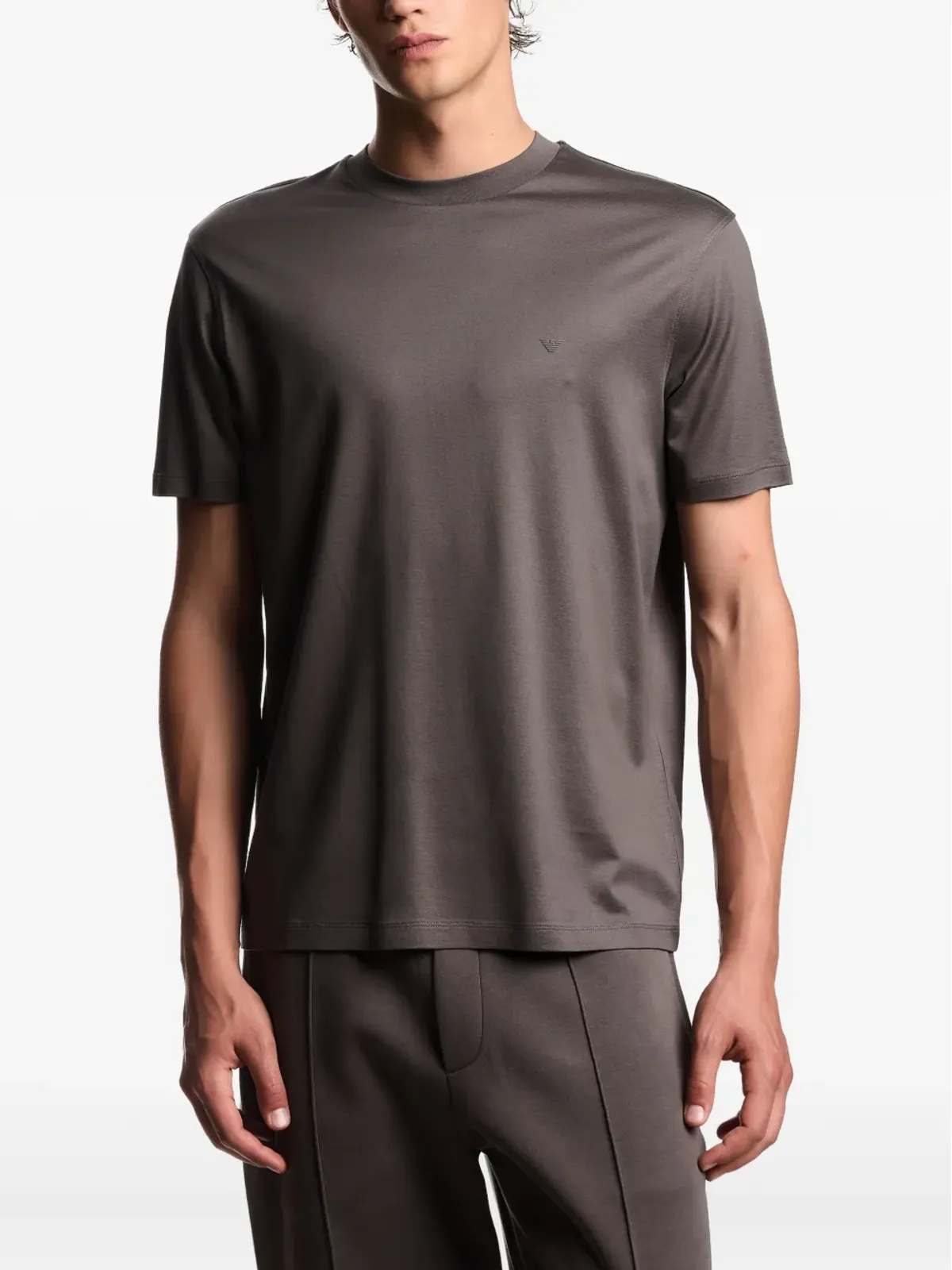 Emporio Armani イーグルロゴ クルーネック Tシャツ - 画像3