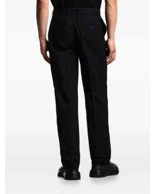 Emporio Armani ベルト付きフラットフロントパンツ - サムネイル4