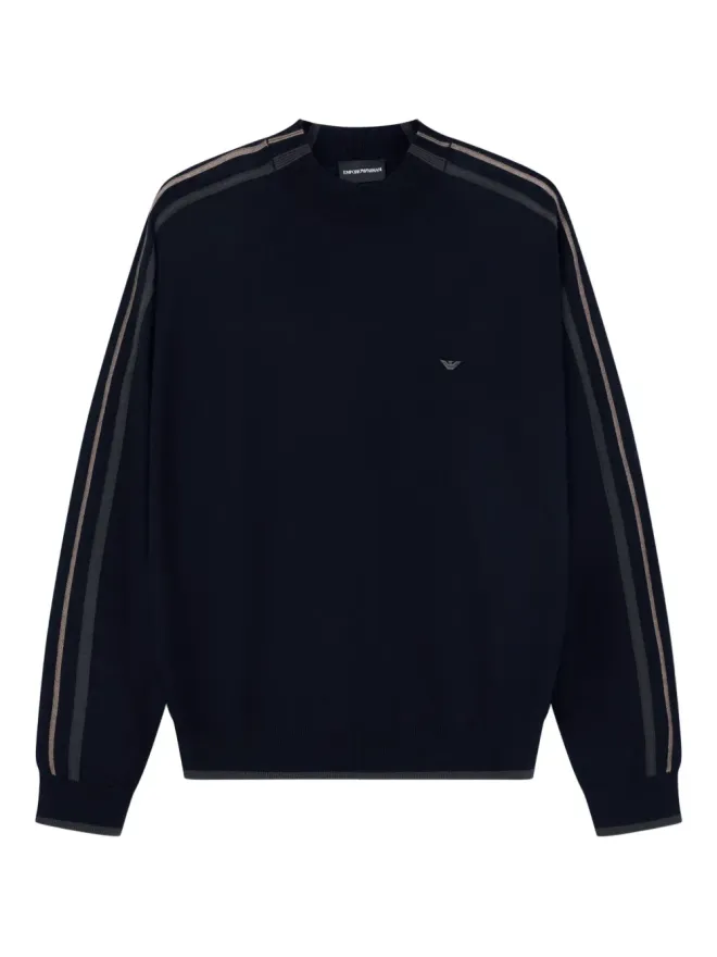 Emporio Armani Emporio Armani ストライプ柄セーターの商品画像