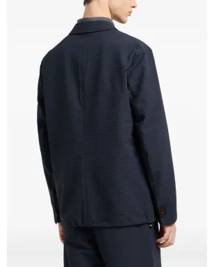 Emporio Armani テクスチャード ZIPポケット ブレザー - サムネイル4