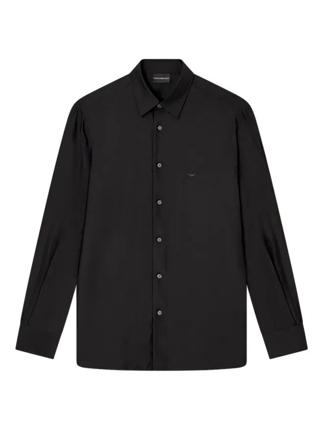 Emporio Armani Emporio Armani ロゴパッチシャツの商品画像
