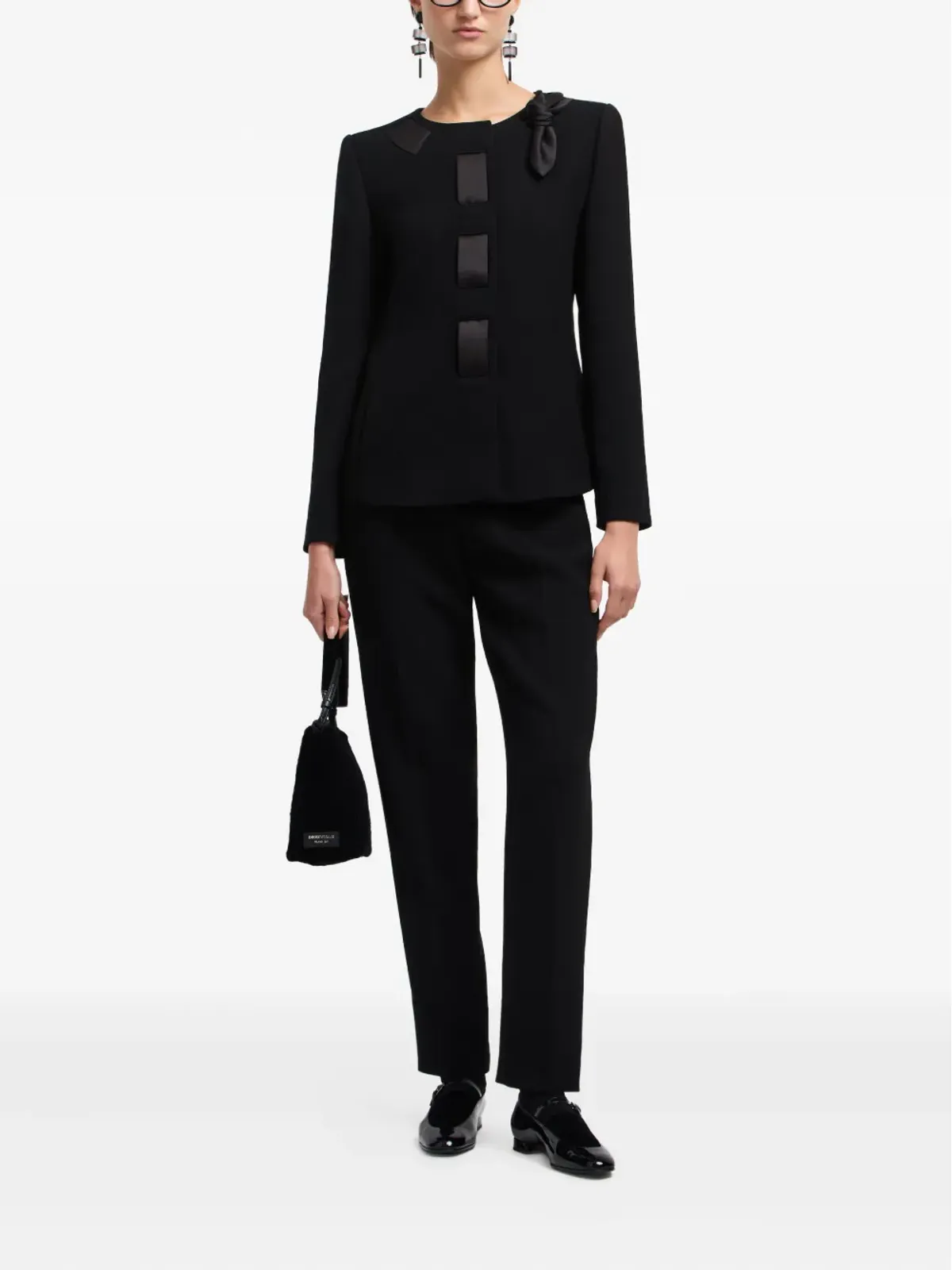 Emporio Armani ハイウエストポケットパンツ - 画像2