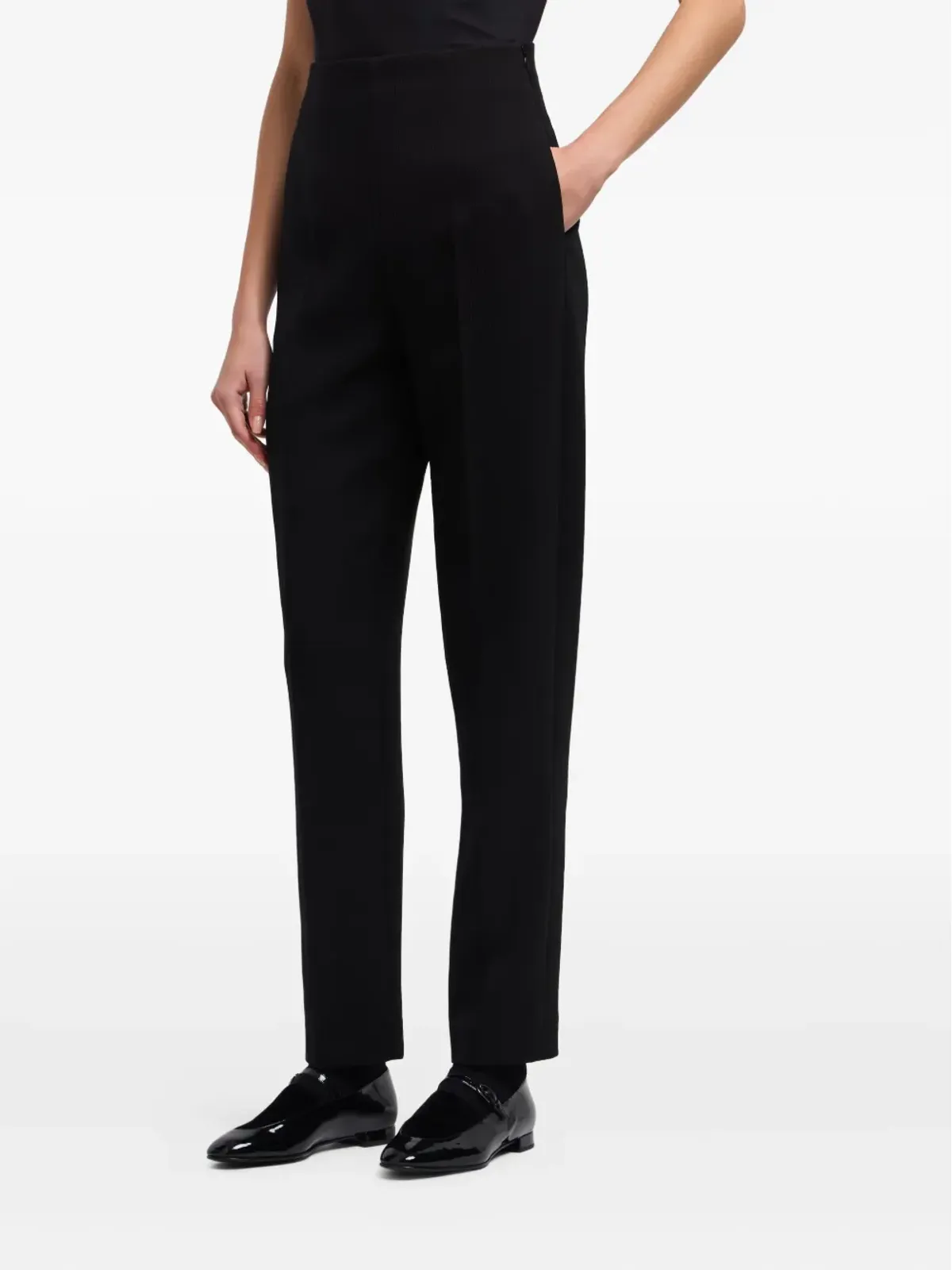 Emporio Armani ハイウエストポケットパンツ - 画像3