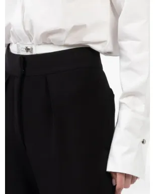 Brandon Maxwell Bradshaw ベルト付きシャツボディスーツ - サムネイル5