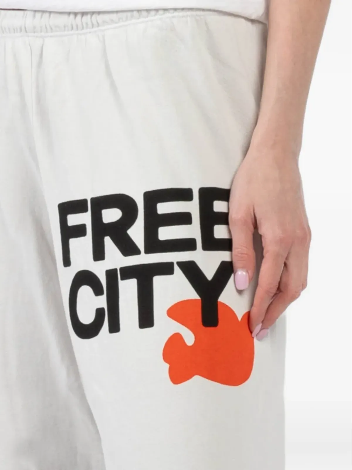 FreeCity ロゴレタリング トラックパンツ - 画像5