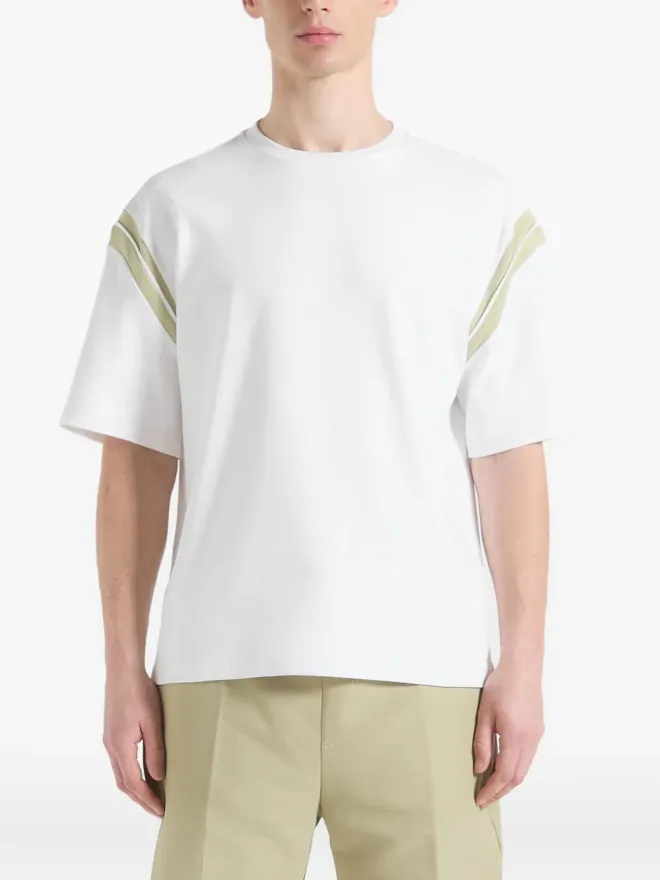 Manière De Voir Maniére De Voir Georges ヴァーシティ Tシャツ ホワイトの商品画像