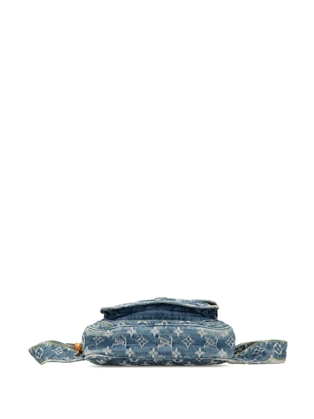 Louis Vuitton Pre-Owned モノグラムデニム バムバッグ ベルトバッグ - 画像4
