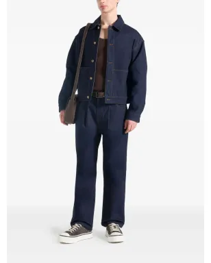Manière De Voir Arnault boucle pleated jeans - Blue - サムネイル2