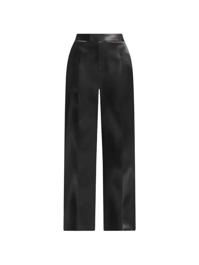 Manière De Voir Manière De Voir Bella サテン テーラードパンツの商品画像