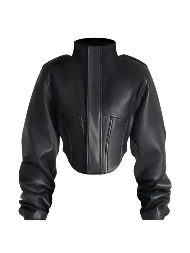 Manière De Voir Manière De Voir Solange タック袖のコルセットジャケットの商品画像