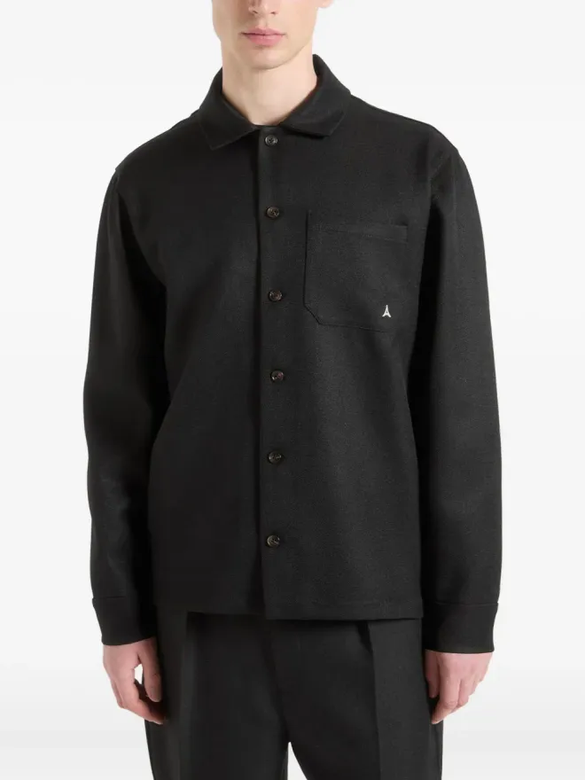 Manière De Voir Maniére De Voir Valentin テーラードオーバーシャツの商品画像