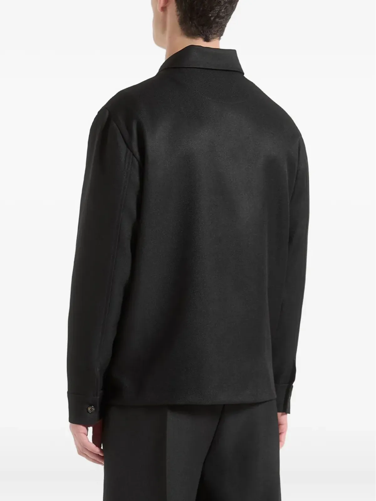 Maniére De Voir Valentin テーラードオーバーシャツ - 画像3