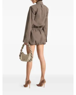 Maniére De Voir Laure Cargo shirt mini dress - サムネイル3